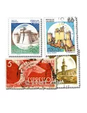ITALIE : pochette de 2000 timbres (Oblitérés)