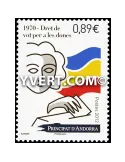 n° 730 - Timbre Andorre Poste