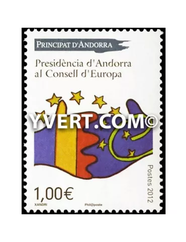 n° 731 - Timbre Andorre Poste