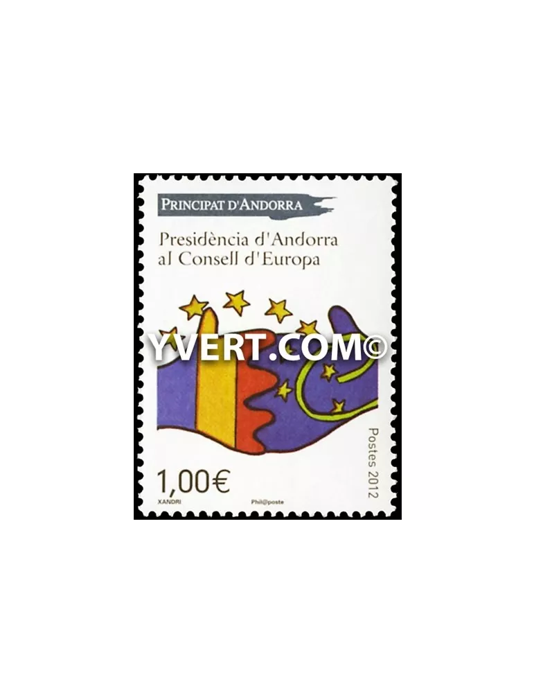 n° 731 - Timbre Andorre Poste