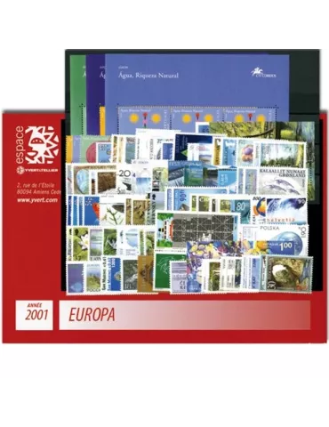 2001** - Année complète neuf EUROPA