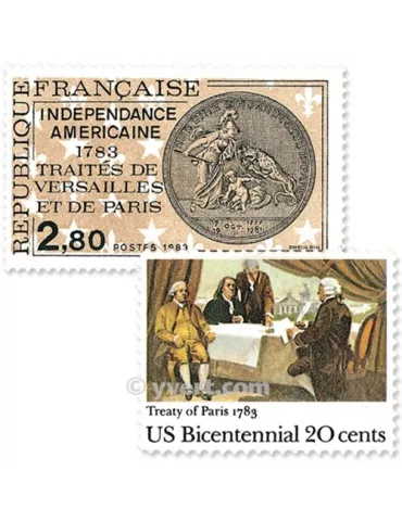 1983 - Émission commune-France-USA