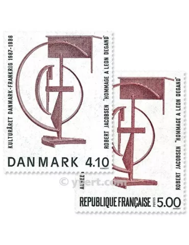 1988 - Émission commune-France-Danemark
