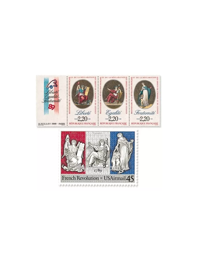 1989 - Émission commune-France-USA