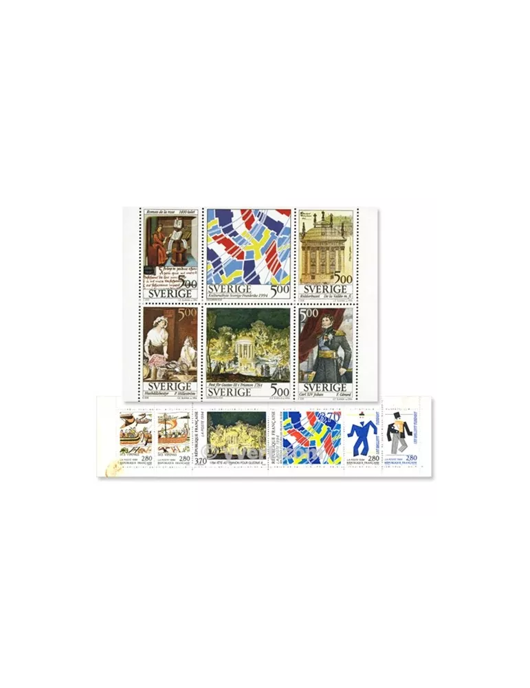 1994 - Émission commune-France-Suède
