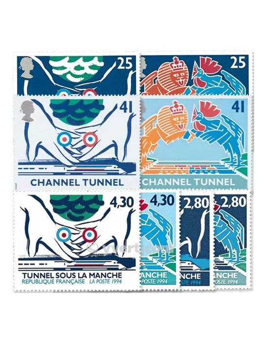 1994 - Émission commune-France-Grande-Bretagne