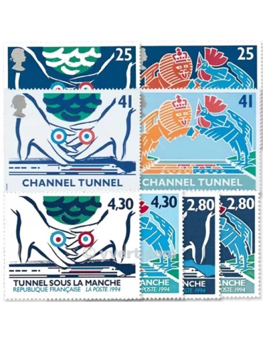 1994 - Émission commune-France-Grande-Bretagne-(pochette)