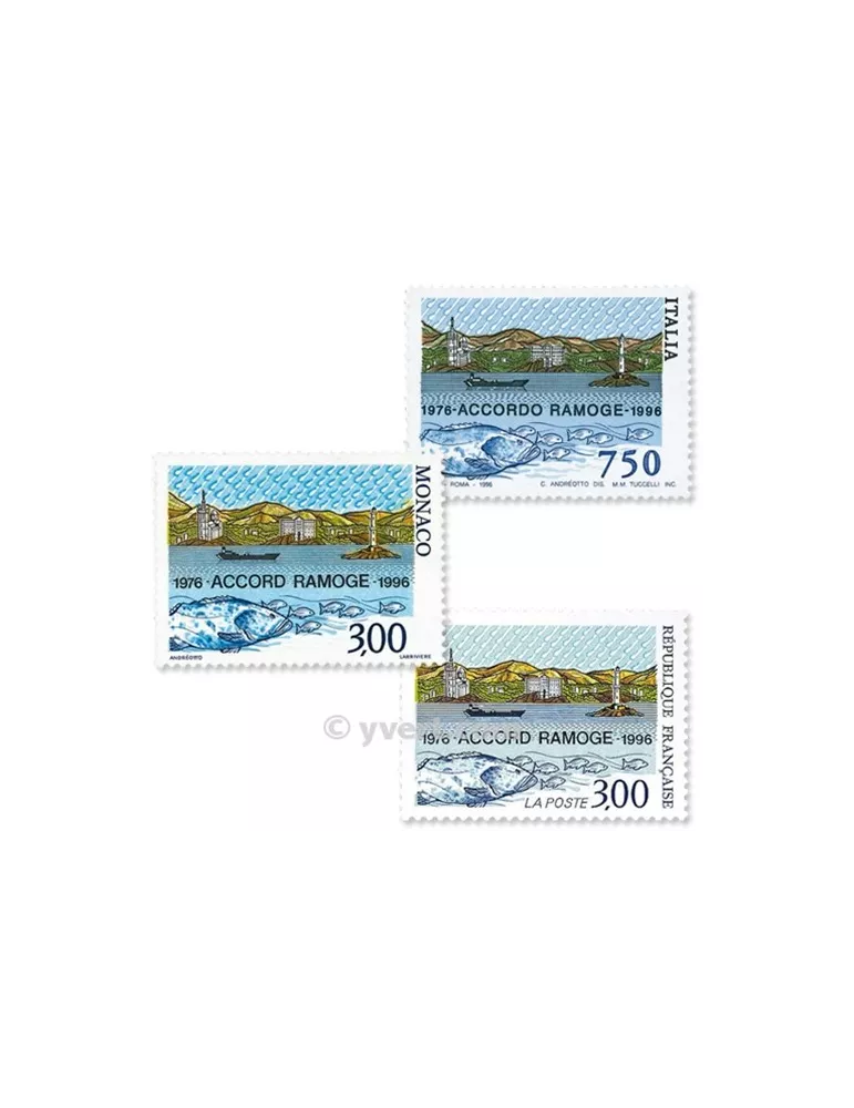 1996 - Émission commune-France-Italie-Monaco