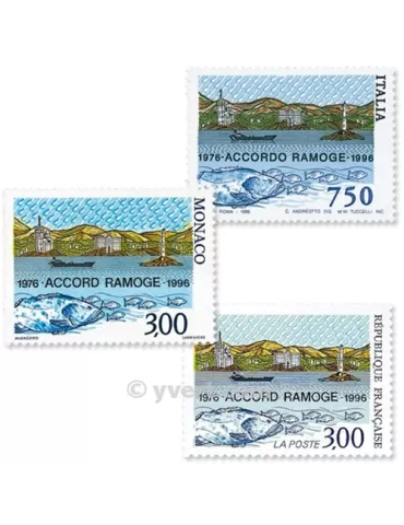 1996 - Émission commune-France-Italie-Monaco-(pochette)