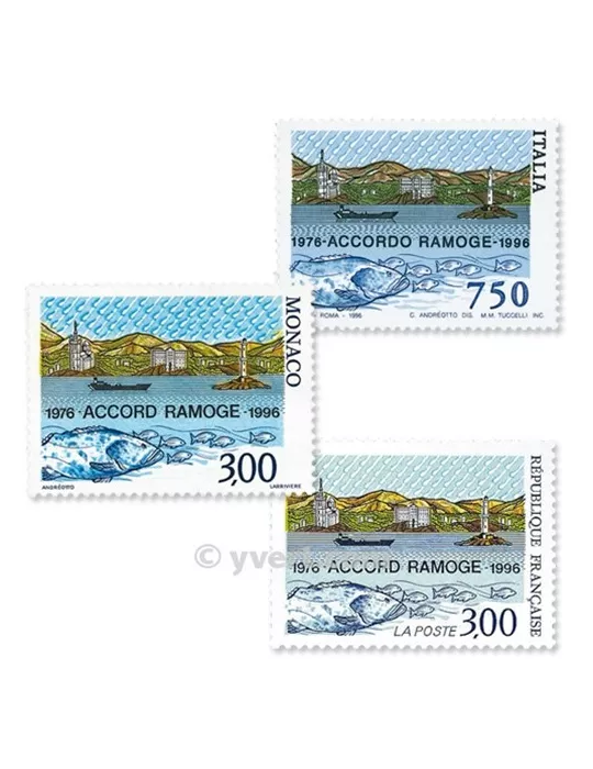 1996 - Émission commune-France-Italie-Monaco-(pochette)