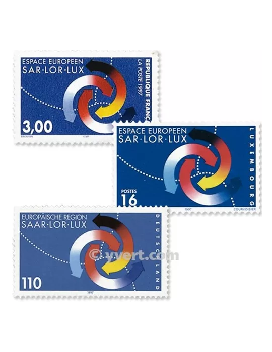 1997 - Émission commune-France-Allemagne-Luxembourg