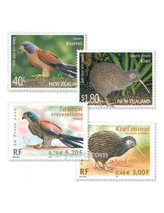 2000 - Émission commune-France-Nouvelle-Zélande-(pochette)