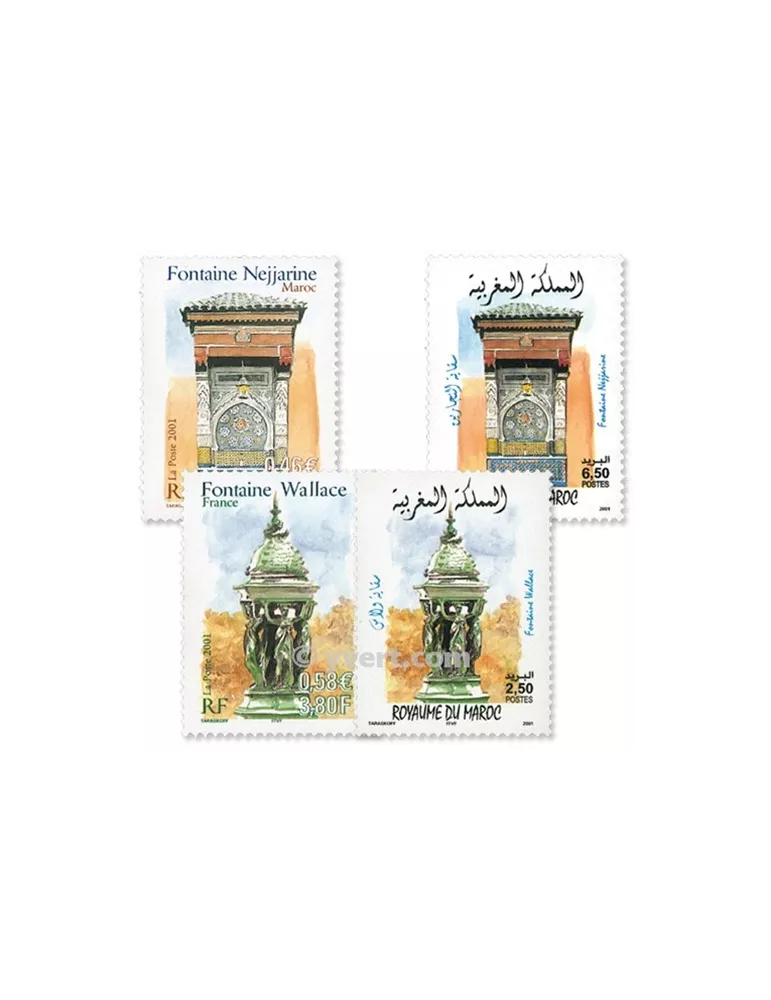 2001 - Émission commune-France-Maroc
