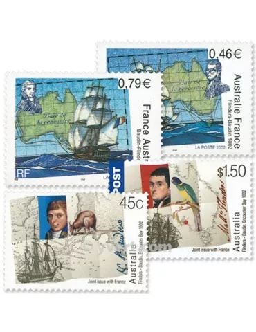 2002 - Émission commune-France-Australie
