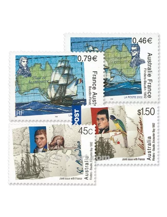 2002 - Émission commune-France-Australie