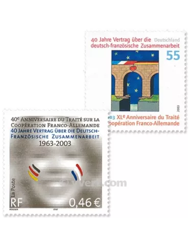 2003 - Émission commune-France-Allemagne