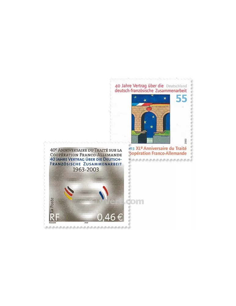 2003 - Émission commune-France-Allemagne