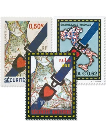 2004 - Émission commune-France-Italie-Nations-Unies
