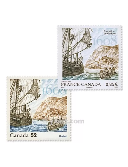 2008 - Émission commune-France-Canada-(pochette)