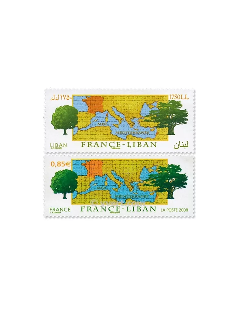 2008 - Émission commune-France-Liban