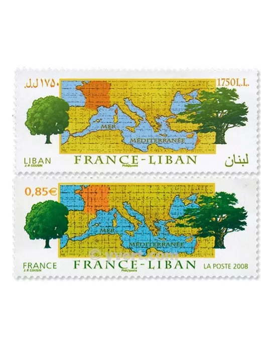 2008 - Émission commune-France-Liban