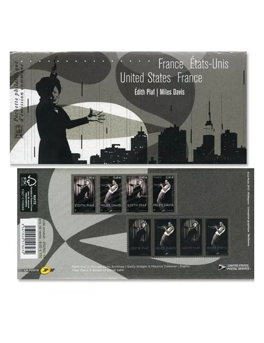 2012 - Émission commune-France-USA-(pochette)