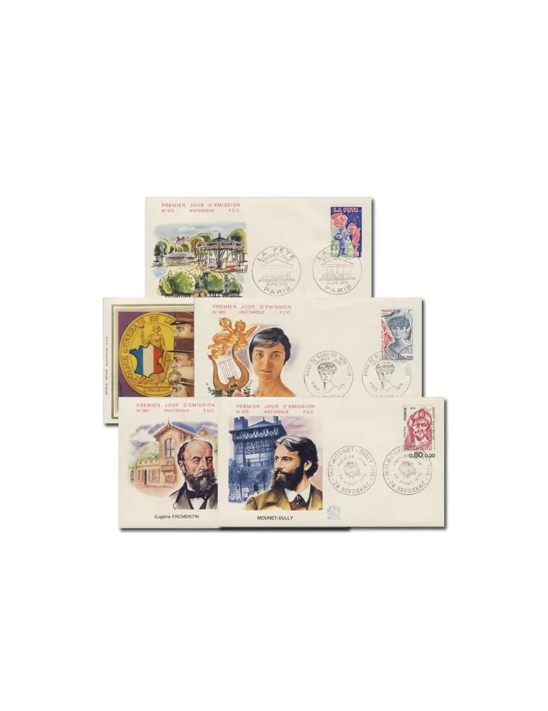 FRANCE : Lot Premiers Jours