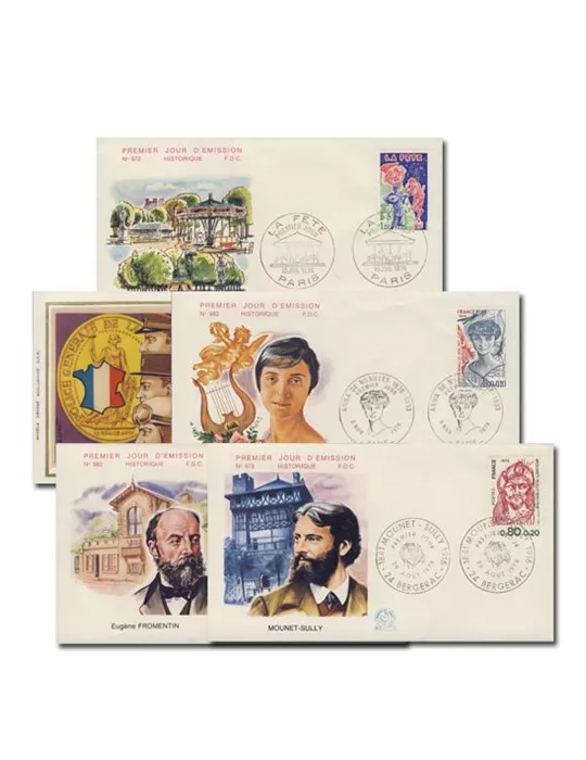 FRANCE : Lot Premiers Jours