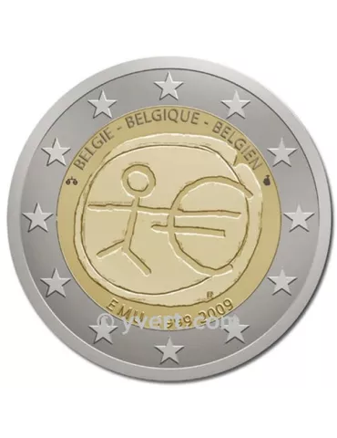 2 EURO COMMEMORATIVE 2009 : BELGIQUE (U.E.M.)