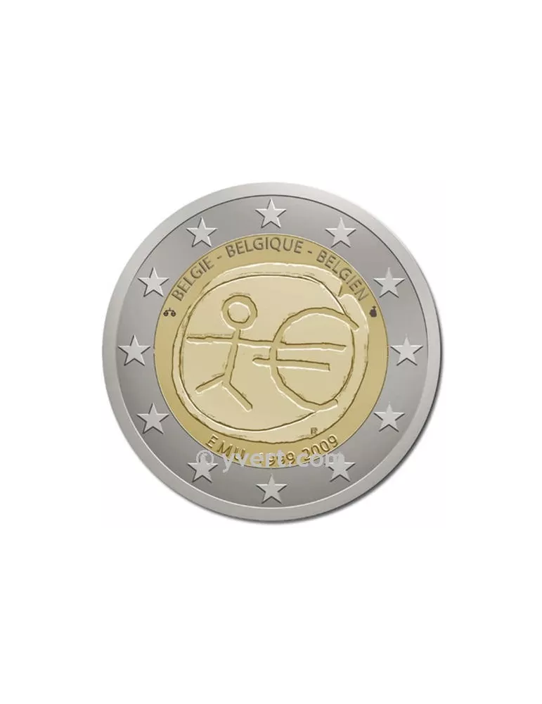 2 EURO COMMEMORATIVE 2009 : BELGIQUE (U.E.M.)