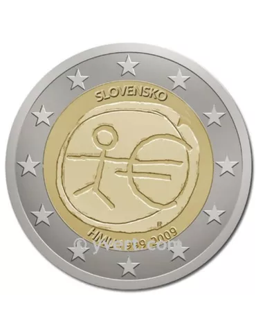 2 EURO COMMEMORATIVE 2009 : SLOVAQUIE (U.E.M.)