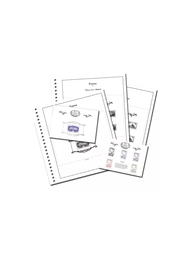 TRESORS DE LA PHILATELIE SC : 2014-2018 (JEUX AVEC POCHETTES)