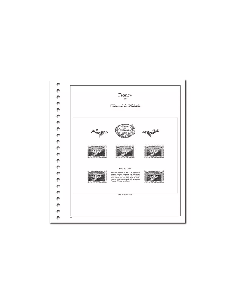 TRESORS DE LA PHILATELIE SC : 2014-2018 (JEUX AVEC POCHETTES)