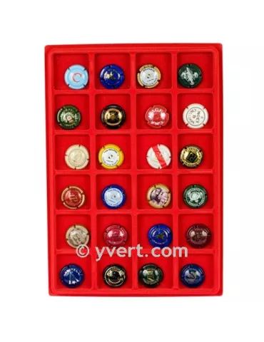 PLATEAUX DE RANGEMENT (24 cases)