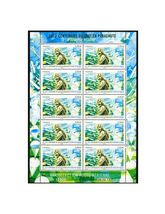 n° F76a - Timbre France Poste aérienne