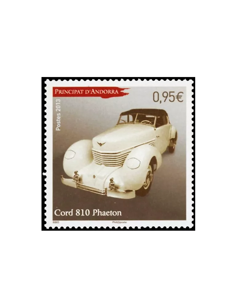 n° 737 -Timbre Andorre Poste