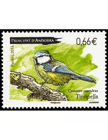 n° 751 -Timbre Andorre Poste