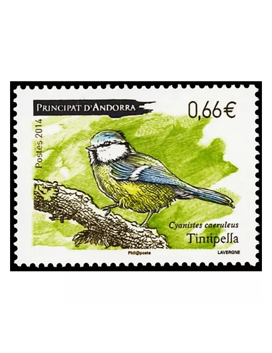 n° 751 -Timbre Andorre Poste