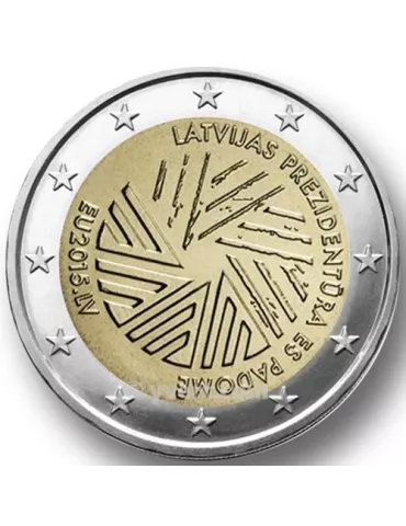 2 EURO COMMEMORATIVE 2015 : LETTONIE (Présidence lettonne du Conseil de l'Union européenne)