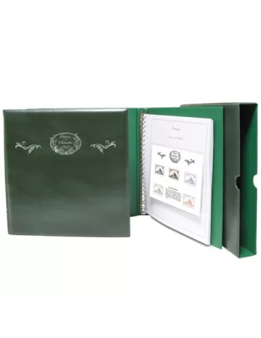 TRESORS DE LA PHILATELIE : Album SUPRA accompagné des pages d´album (2014/2018)