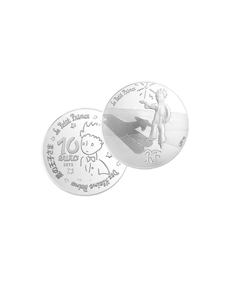 10 EUROS ARGENT - FRANCE 2015 - LE PETIT PRINCE (LES ETOILES...)