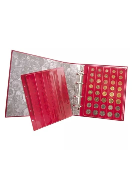 Album GALION + 4 Plateau-recharges rouge (Euro d´usage courant)