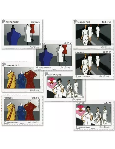 2013 - Émission commune-France-Singapour