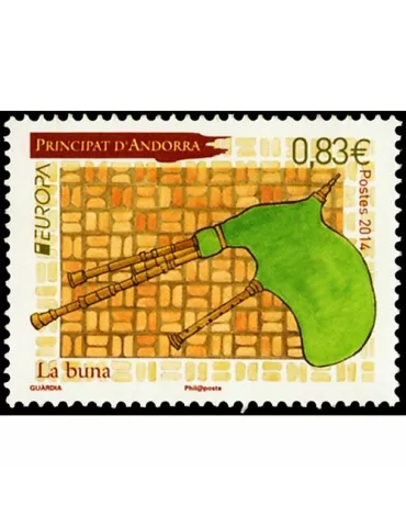 n° 752 - Timbre Andorre Poste