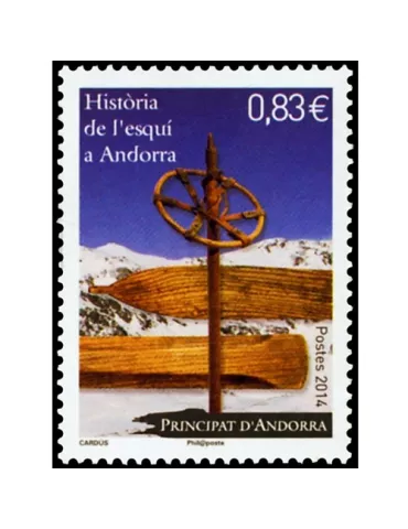 n° 760 - Timbre Andorre Poste