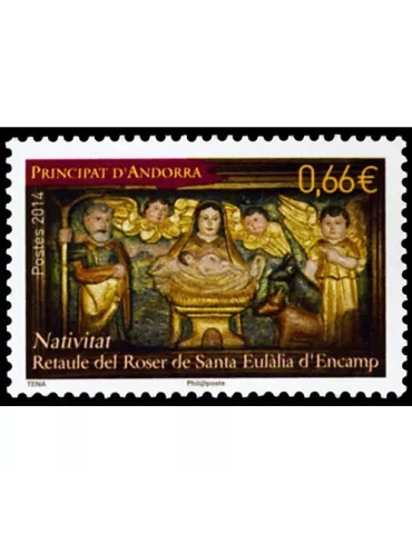 n° 762 - Timbre Andorre Poste