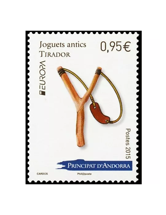 n° 767 - Timbre Andorre Poste