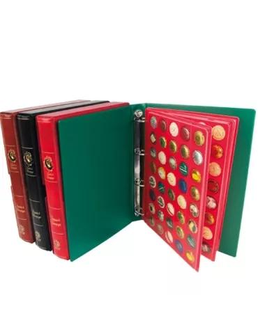 Album INITIA + 4 Recharges INITIA´Champ (ROUGE) + Signettes