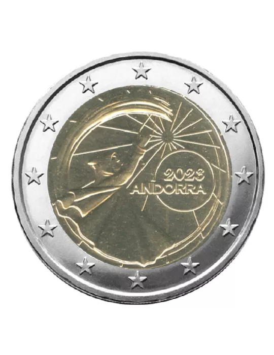 BU : 2 EURO COMMEMORATIVE 2023 : ANDORRE (Festival du Solstice d'été)