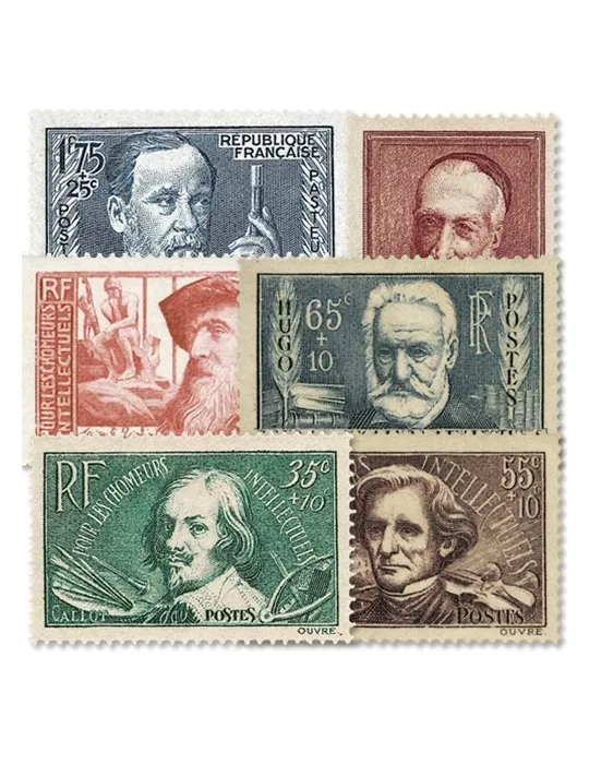 n° 380/385 - Timbre France Poste